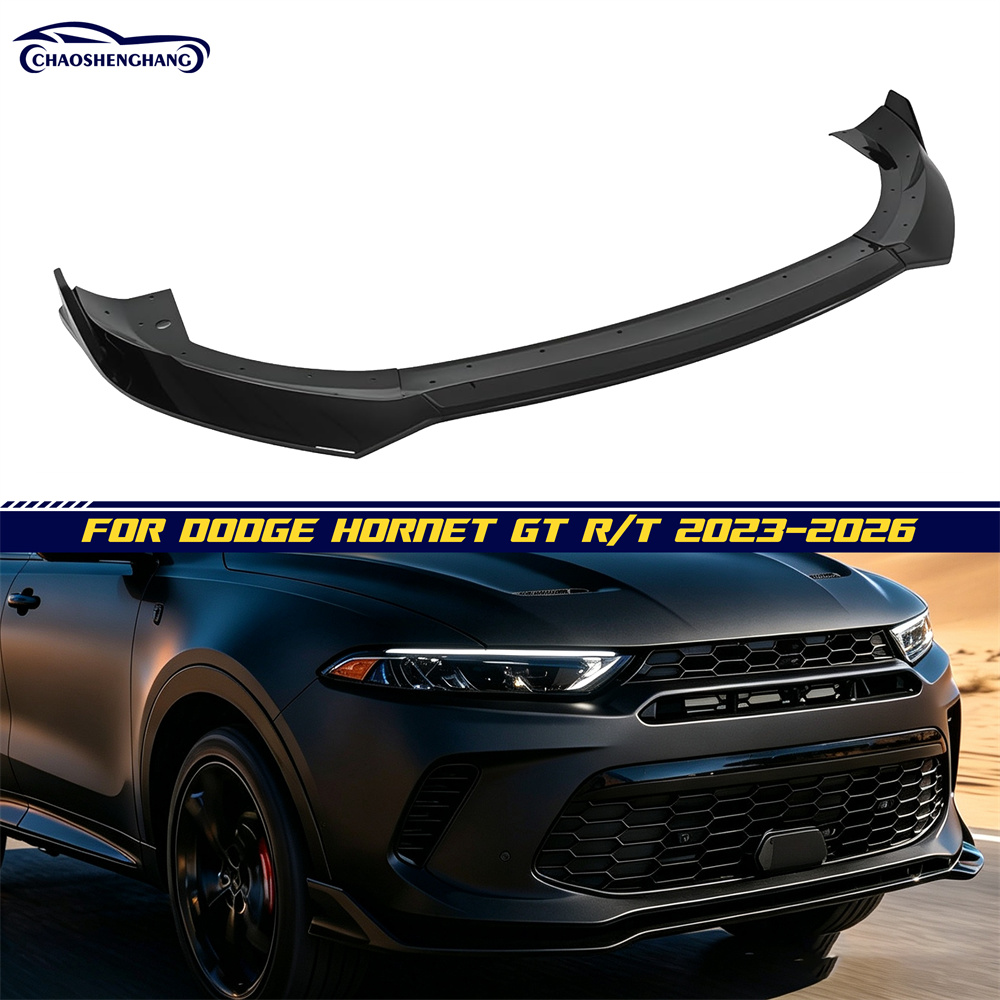شفة المصد الأمامية لسيارة دودج هورنت GT R/T موديلات 2023 و2024 و2025 و2026 V2