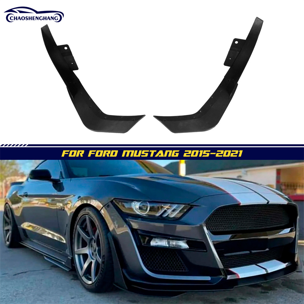 لسيارة فورد موستانج 2015-2021 مع مصد أمامي على طراز GT500 