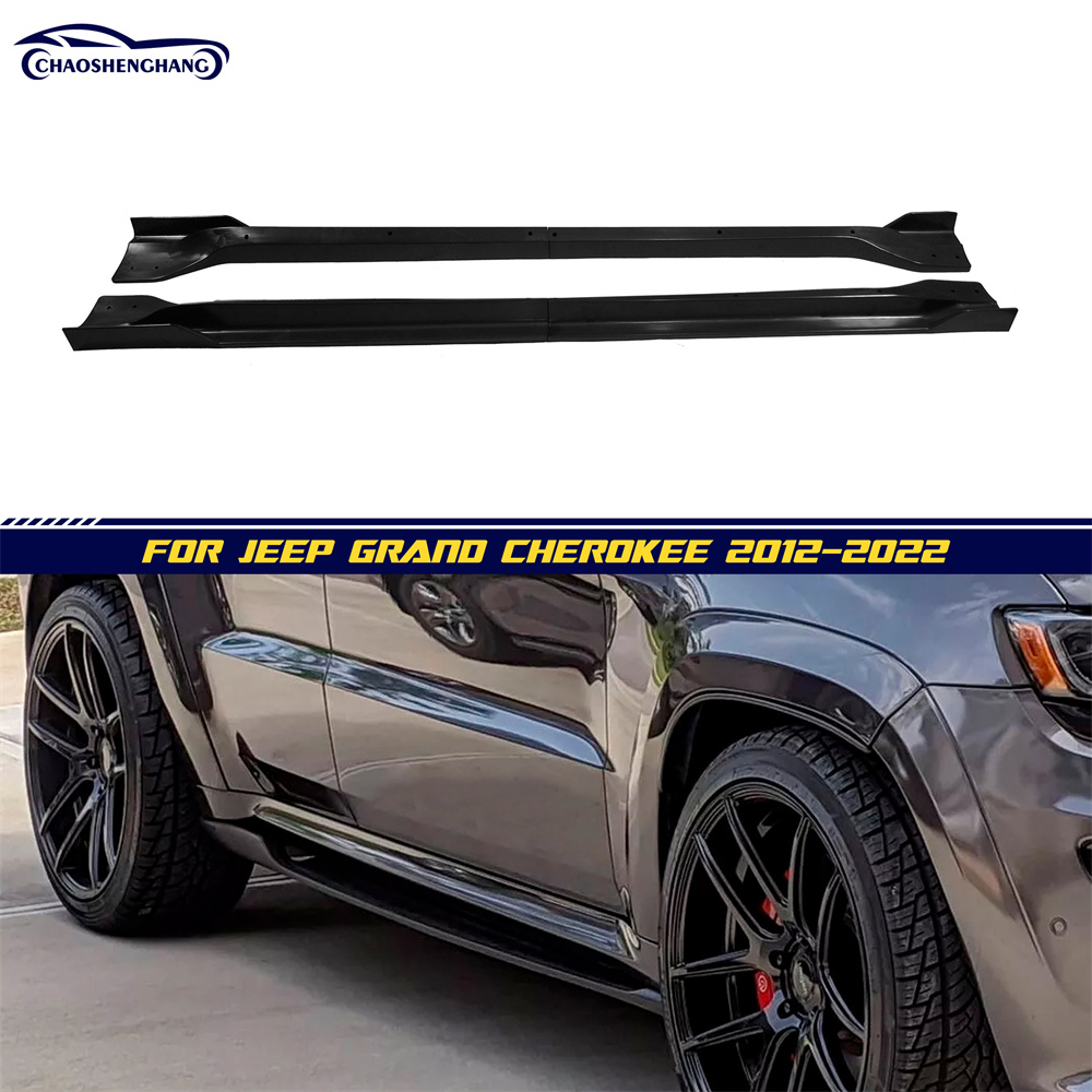 تنورة جانبية لسيارة جيب جراند شيروكي SRT SRT8 Trackhawk 2012-2021 
