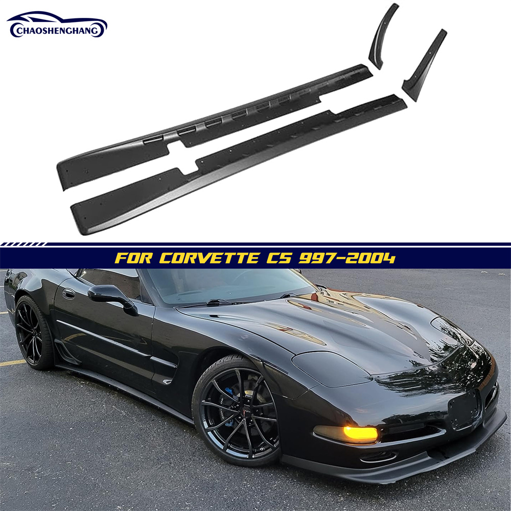 تنورة جانبية للوحة هزازة زوجية من طراز Corvette C5 ZR1 موديلات 1997-2004 