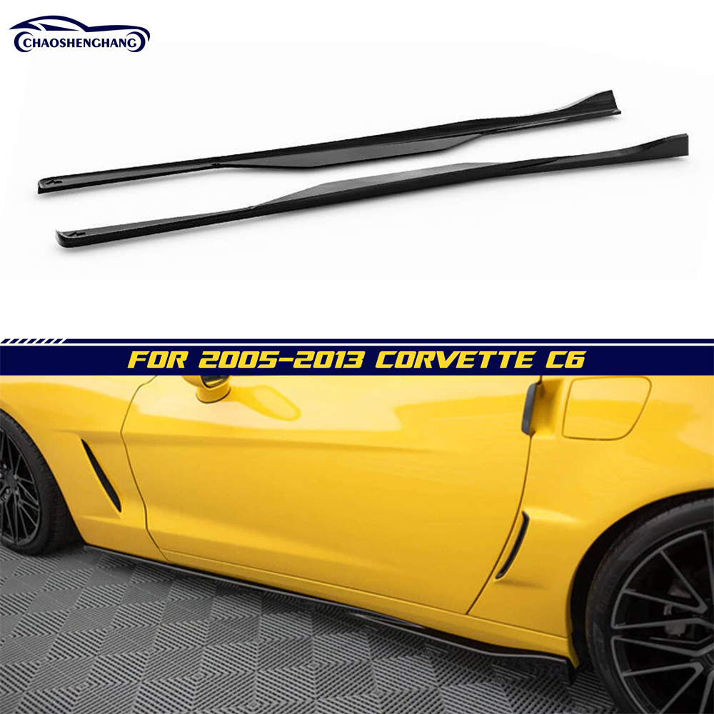 للتنانير الجانبية لسيارة شيفروليه كورفيت C6 Z06/جراند سبورت/ZR1/Zero6 موديل 2005-2013