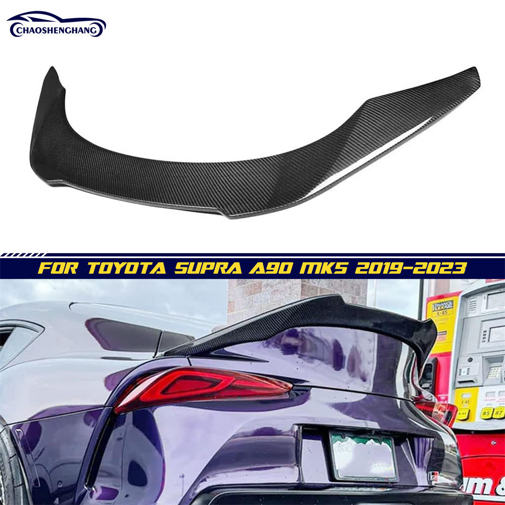 جناح صندوق السيارة عالي الركلة لسيارة تويوتا GR Supra A90 A91 موديل 2020-2026 جناح صندوق السيارة عالي الركلة لسيارة تويوتا GR Supra A90 A91 موديل 2020-2026
